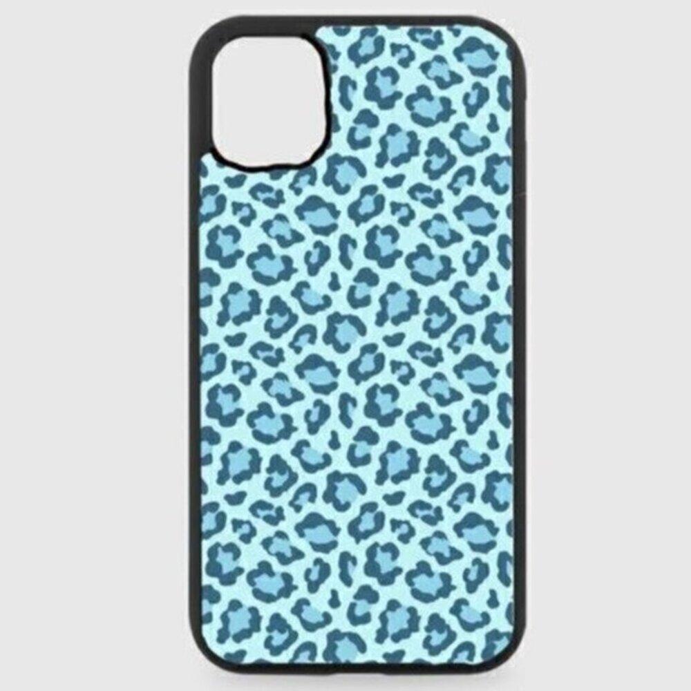 Blue Leopard Phone case